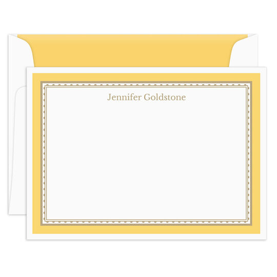 Bright Border Flat Note Cards
